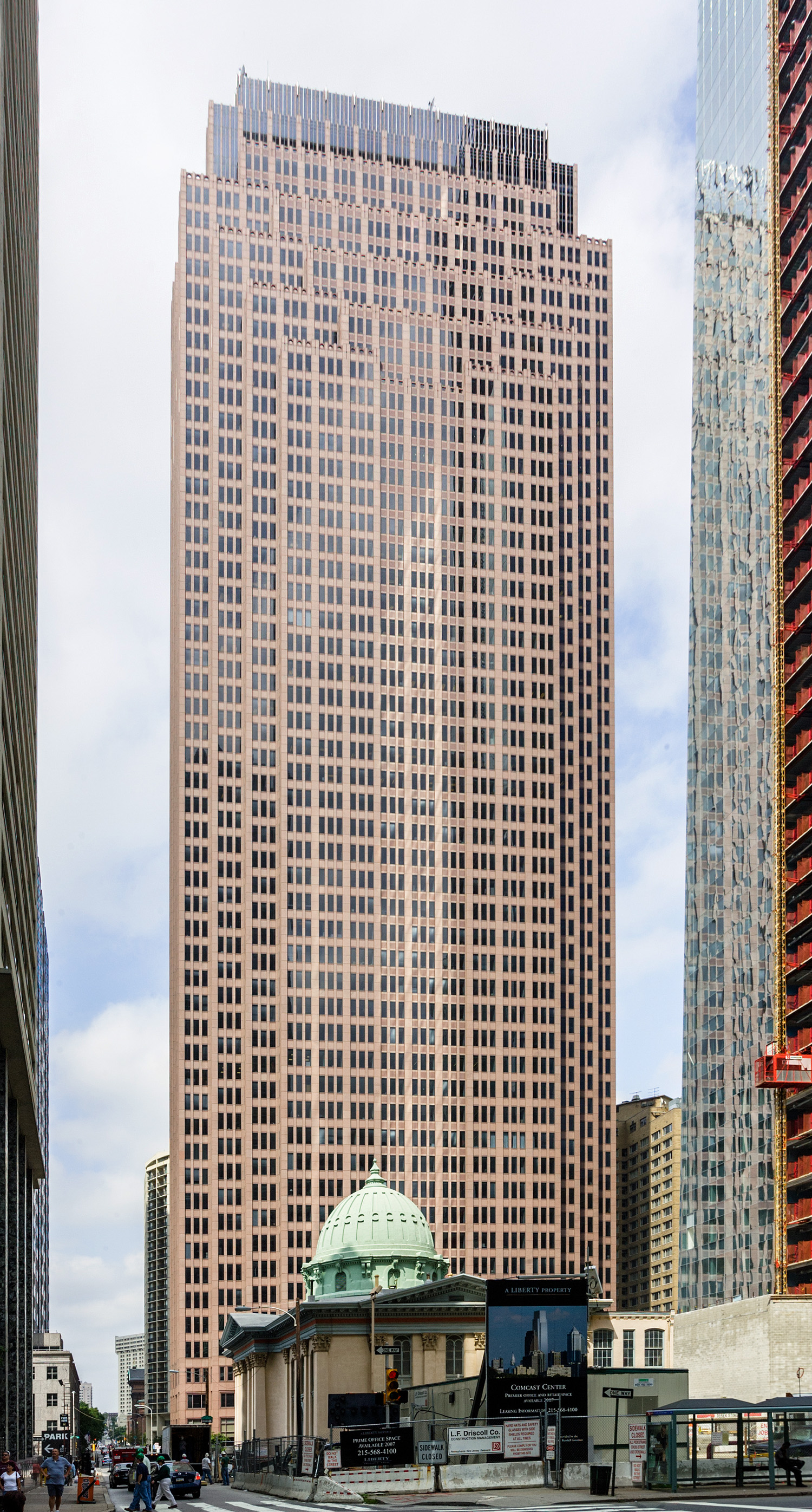 Three Logan, Philadelphia - View from the south. © Mathias Beinling